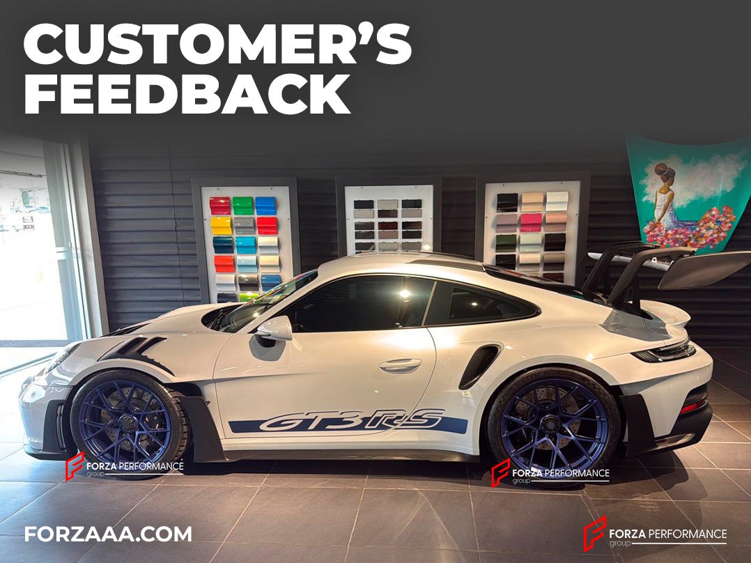 FORZA PERFORMANCE 20 21 INCH FORGED WHEELS RIMS for PORSCHE 911 992 GT3RS custom fit OEM