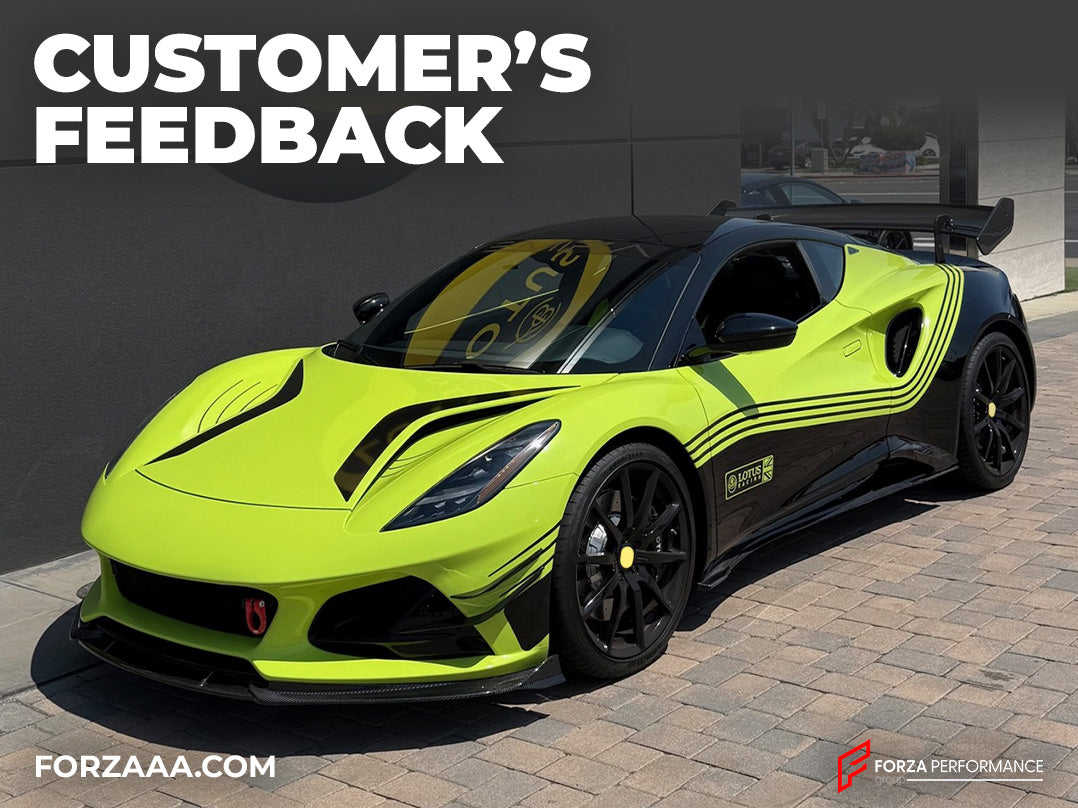 CARBON BODY KIT for LOTUS EMIRA: Customer's Feedback