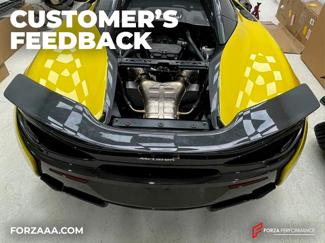 CARBON WING SPOILER for MCLAREN 570S 2015 - 2021: Customer's Feedback