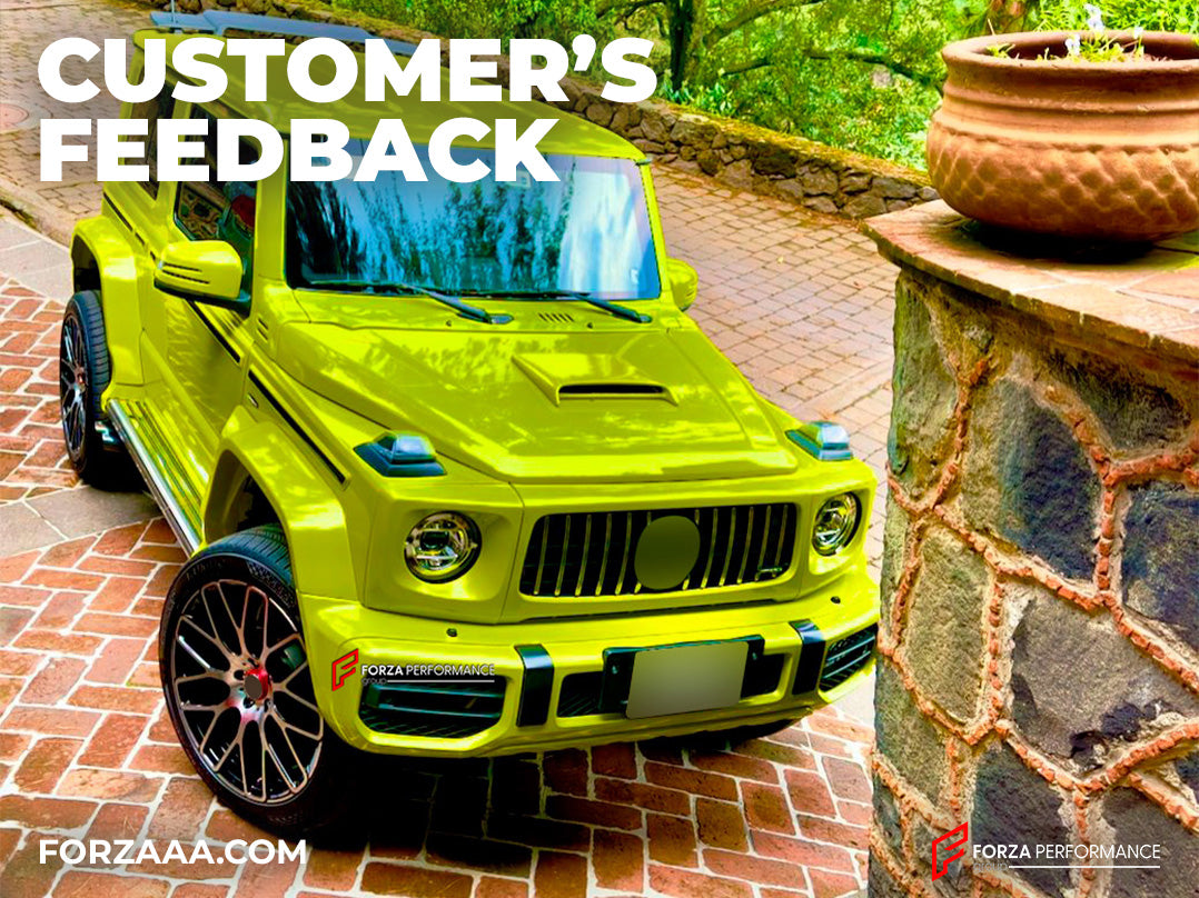 CONVERSION BODY KIT for SUZUKI JIMNY JB74W JB64 2018+ UPGRADE to MERCEDES BENZ G CLASS G63: Customer's Feedback