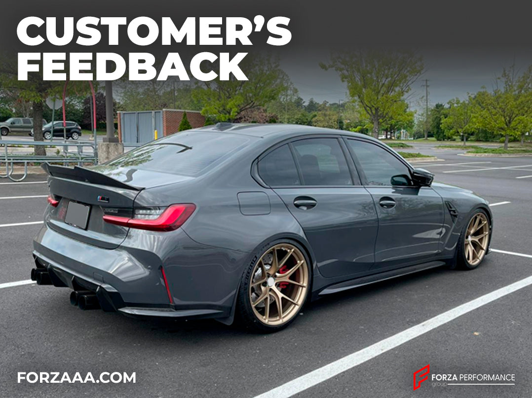 FORZA PERFORMANCE 20 INCH FORGED WHEELS RIMS for BMW M3 G80 2024 custom fit P101