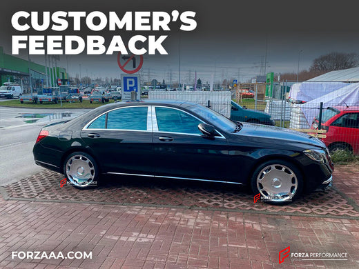 Forged Wheels for MERCEDES MAYBACH S CLASS W222 2014: Customer's Feedback
