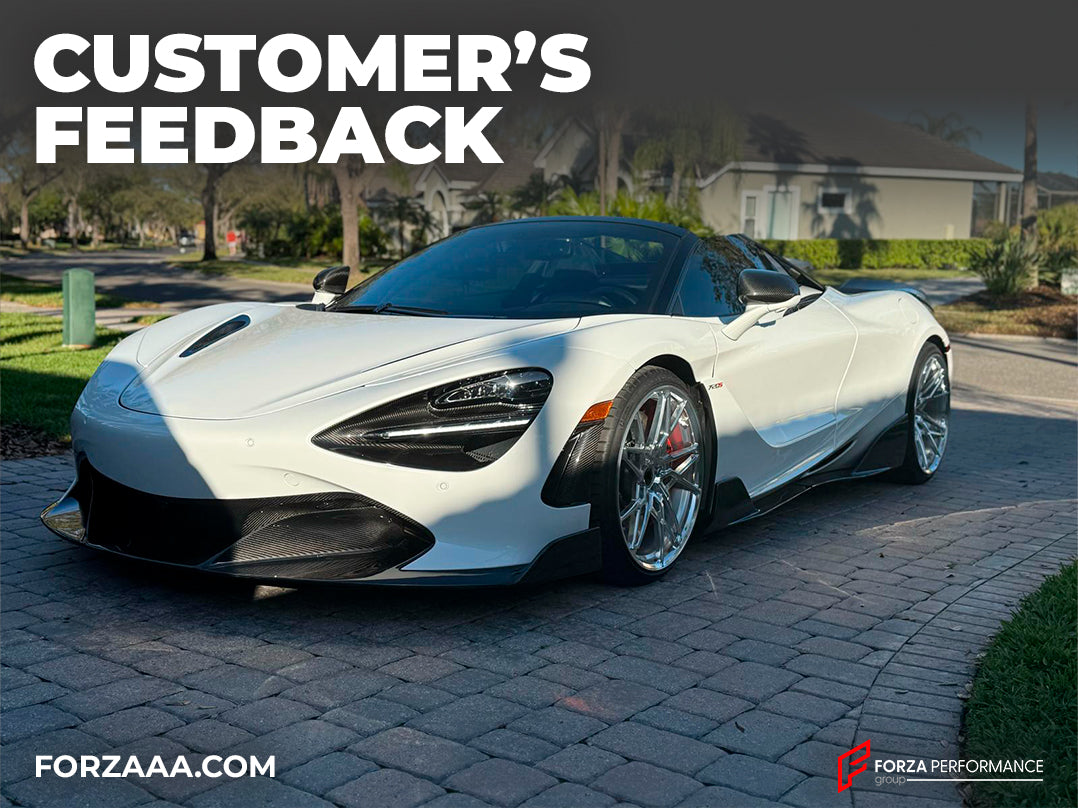 20 21 INCH FORZA FORGED WHEELS RIMS fit for MCLAREN 720S 2017 custom fit ANRKY S1-X2