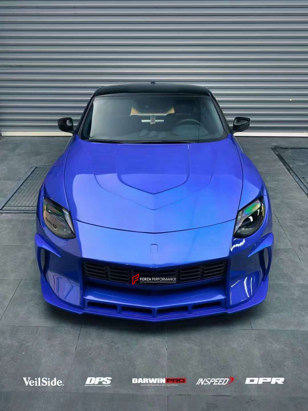 AUTHENTIC VEILSIDE FFZ400 BODY KIT for NISSAN Z RZ34 400Z 2024  Set includes:  Front Bumper with Front Lip Hood Side Skirts Fender Flares Rear Bumper Covers Rear Spoiler