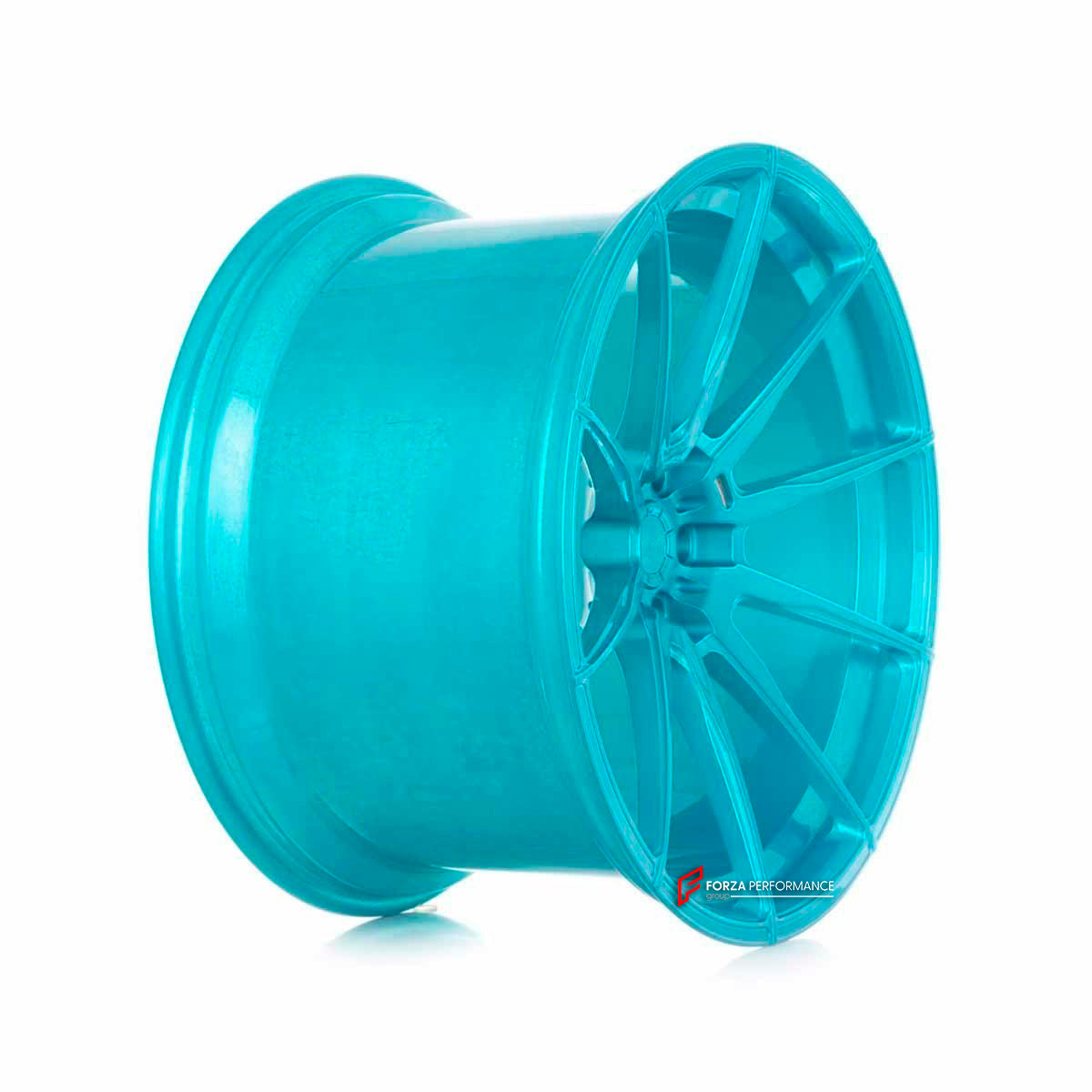 FORZA PERFORMANCE 19 20 INCH FORGED WHEELS for MCLAREN 765 LT custom fit CS Series Tiffany Blue ADV10 M.V1