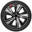 19 INCH FORGED WHEELS RIMS for MERCEDES-BENZ CLA250 CLA350 C174 2026 custom fit OEM 5 HOLE AERO BLACK A1744013200