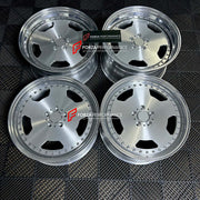 We manufacture premium quality forged wheels rims for MERCEDES BENZ SL600 R129 1999 in any design, size, color.
Wheels sizes:
Front: 9 x 8.5 ET 25
Rear: 19 x 9.5 ET 25
Weight:
Front: 11.2 kg (24.25 lbs)
Rear: 11.8 kg (24.25 lbs)
Finishing: Brushed Face with Polished Lip