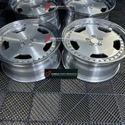 We manufacture premium quality forged wheels rims for MERCEDES BENZ SL600 R129 1999 in any design, size, color.
Wheels sizes:
Front: 9 x 8.5 ET 25
Rear: 19 x 9.5 ET 25
Weight:
Front: 11.2 kg (24.25 lbs)
Rear: 11.8 kg (24.25 lbs)
Finishing: Brushed Face with Polished Lip