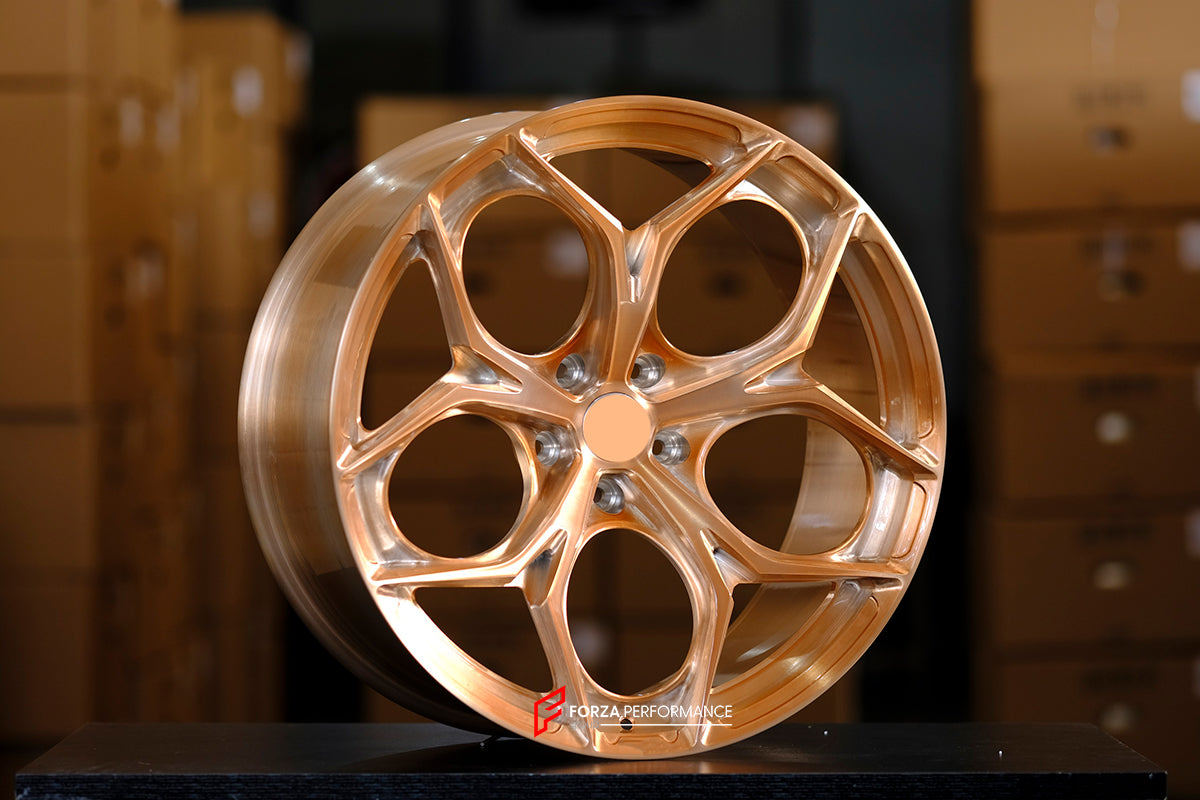 FORZA PERFORMANCE 20 INCH FORGED WHEELS RIMS for BMW M3 G80 LCI 2024 custom fit P1SC P111SC