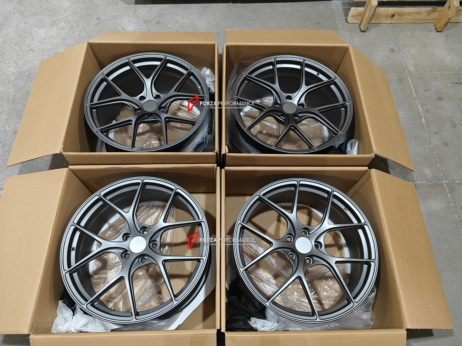 FORZA PERFORMANCE 20 INCH FORGED WHEELS RIMS for LOTUS EMIRA custom fit BBS RI-D