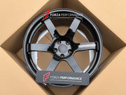 FORZA PERFORMANCE 20 INCH FORGED WHEELS RIMS for NISSAN GT-R R35 2024 custom fit RAYS VOLK RACING TE37 SAGA S-PLUS