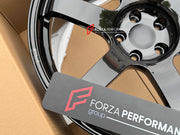FORZA PERFORMANCE 20 INCH FORGED WHEELS RIMS for NISSAN GT-R R35 2024 custom fit RAYS VOLK RACING TE37 SAGA S-PLUS