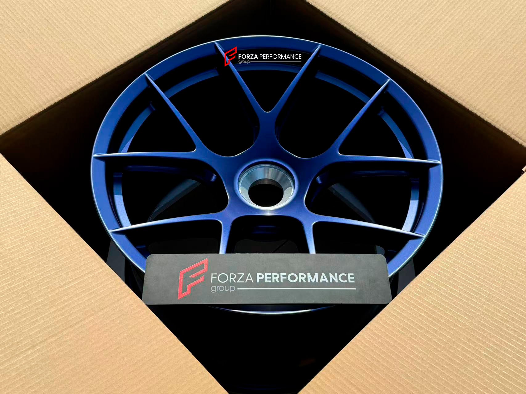 FORZA PERFORMANCE 20 INCH FORGED WHEELS RIMS for PORSCHE 911 992 GT3RS custom fit OEM DESIGN