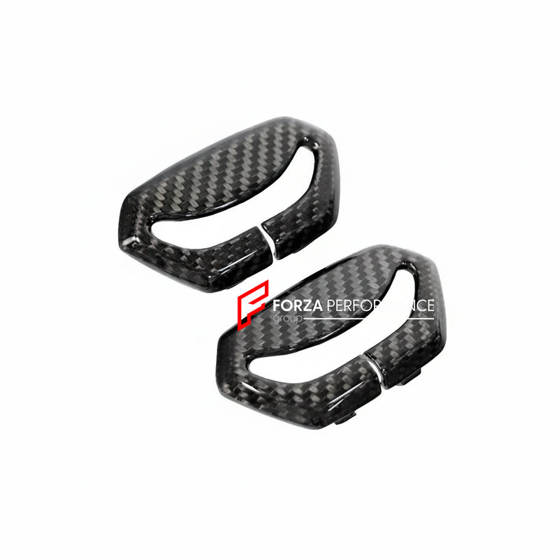 CARBON SEAT BELT BUCKLES for LAMBORGHINI AVENTADOR LP700 2011 - 2017