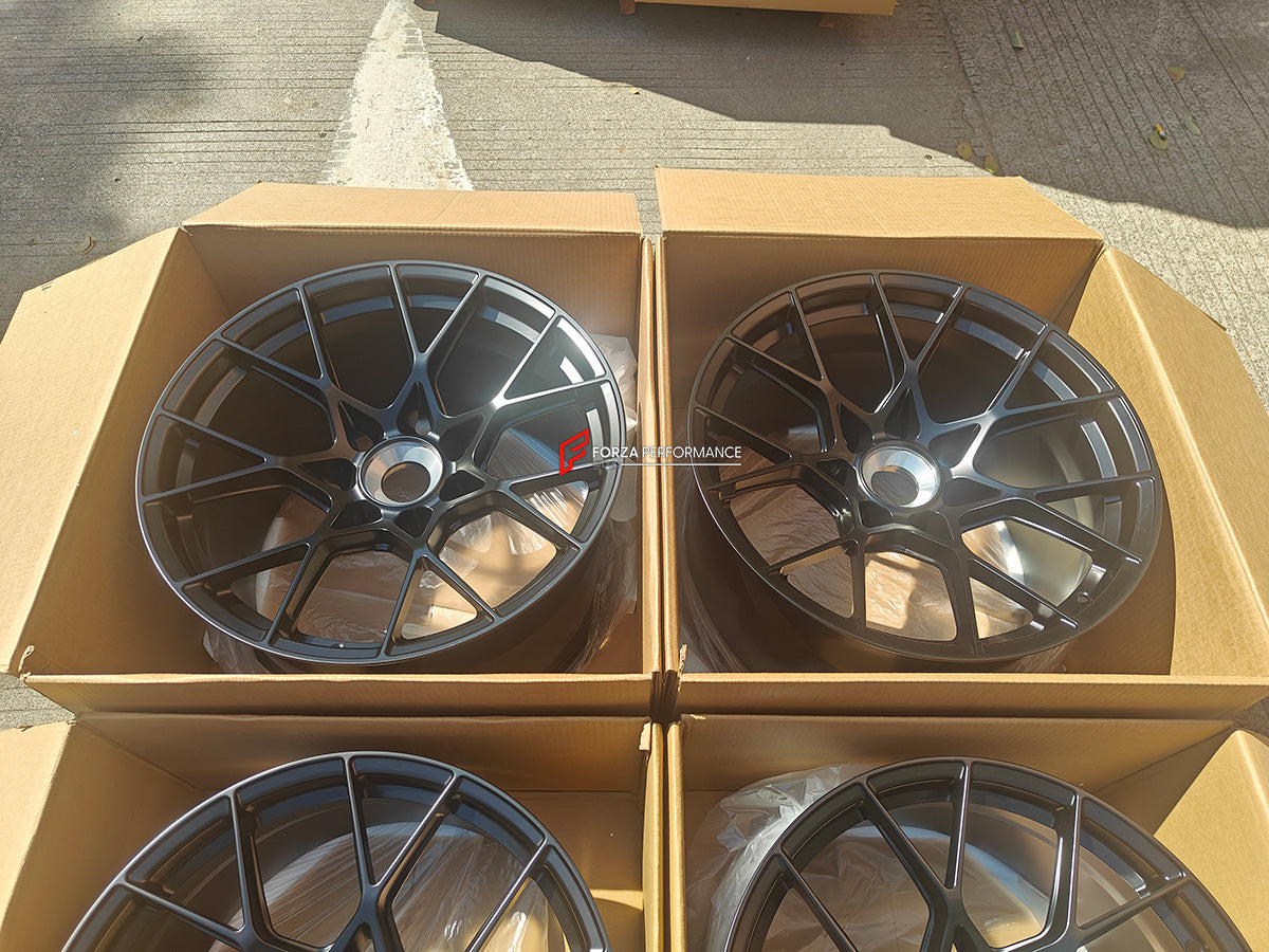 21 INCH CENTERLOCK FORGED WHEELS RIMS for PORSCHE 911 992.1 TURBO S 2024 custom fit OEM 992 RS