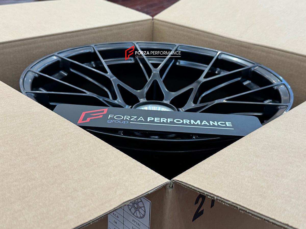 21 INCH CENTERLOCK FORGED WHEELS RIMS for PORSCHE 911 992.1 TURBO S 2024 custom fit OEM 992 RS