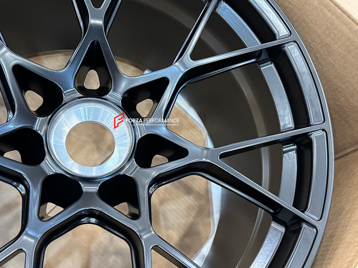 21 INCH CENTERLOCK FORGED WHEELS RIMS for PORSCHE 911 992.1 TURBO S 2024 custom fit OEM 992 RS