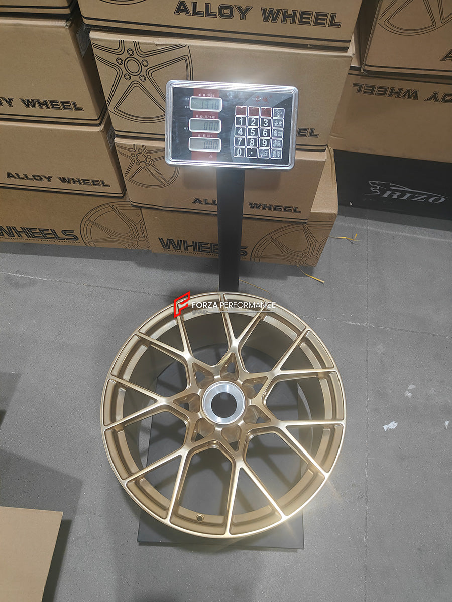 21 INCH CENTERLOCK FORGED WHEELS RIMS for PORSCHE 991 992.1 TURBO S 2024 custom fit OEM 992 RS