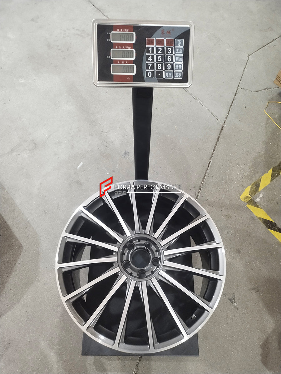 21 INCH FORGED WHEELS RIMS for MERCEDES-BENZ GLS 450 X167 FACELIFT 2024 custom fit OEM AMG A2234012500