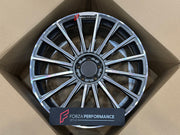 21 INCH FORGED WHEELS RIMS for MERCEDES-BENZ GLS 450 X167 FACELIFT 2024 custom fit OEM AMG A2234012500