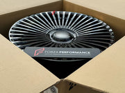 23 INCH FORGED WHEELS RIMS for ROLLS ROYCE CULLINAN SERIES II 2025 custom fit FORGIATO TRIMESTRE-M