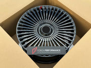 23 INCH FORGED WHEELS RIMS for ROLLS ROYCE CULLINAN SERIES II 2025 custom fit FORGIATO TRIMESTRE-M