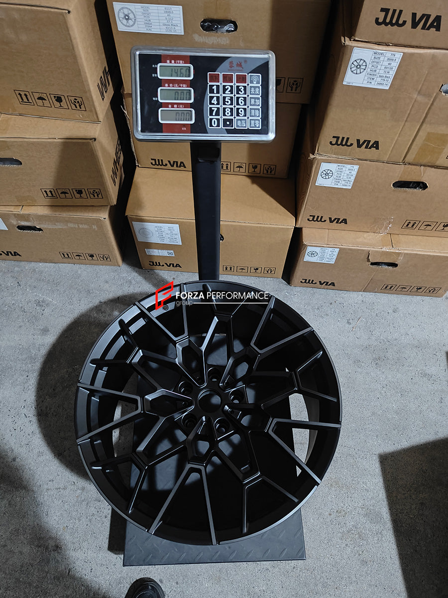 FORZA PERFORMANCE 22 INCH FORGED WHEELS RIMS for BMW M5 G90 2025 custom fit OEM 827M