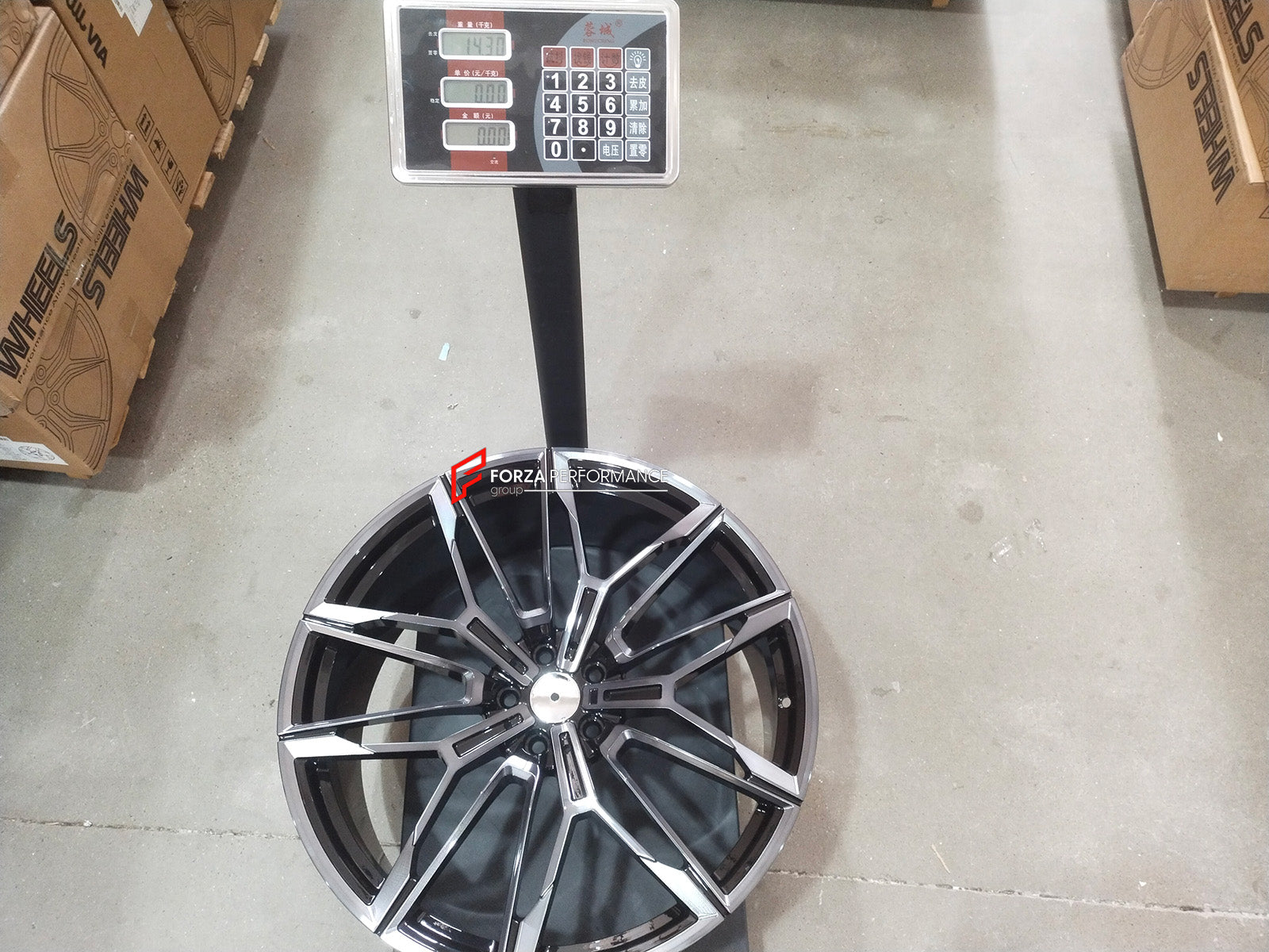 FORZA PERFORMANCE 22 INCH FORGED WHEELS RIMS for BMW X7 M60i G07 2018 custom fit OEM 826M