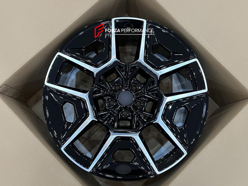 22 INCH FORGED WHEELS RIMS for BMW XM G09 2024 50e LABEL RED