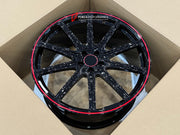 22 INCH FORGED WHEELS RIMS for MERCEDES-BENZ S-CLASS C217 S63 AMG 2017 custom fit MONOBLOCK Z