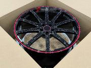 22 INCH FORGED WHEELS RIMS for MERCEDES-BENZ S-CLASS C217 S63 AMG 2017 custom fit MONOBLOCK Z