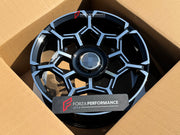 22 INCH FORGED WHEELS RIMS for ROLLS-ROYCE GHOST II 2022 custom fit OEM BLACK BADGE WHEELS