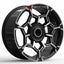 22 INCH FORGED WHEELS RIMS for ROLLS-ROYCE GHOST II 2022 custom fit OEM BLACK BADGE WHEELS