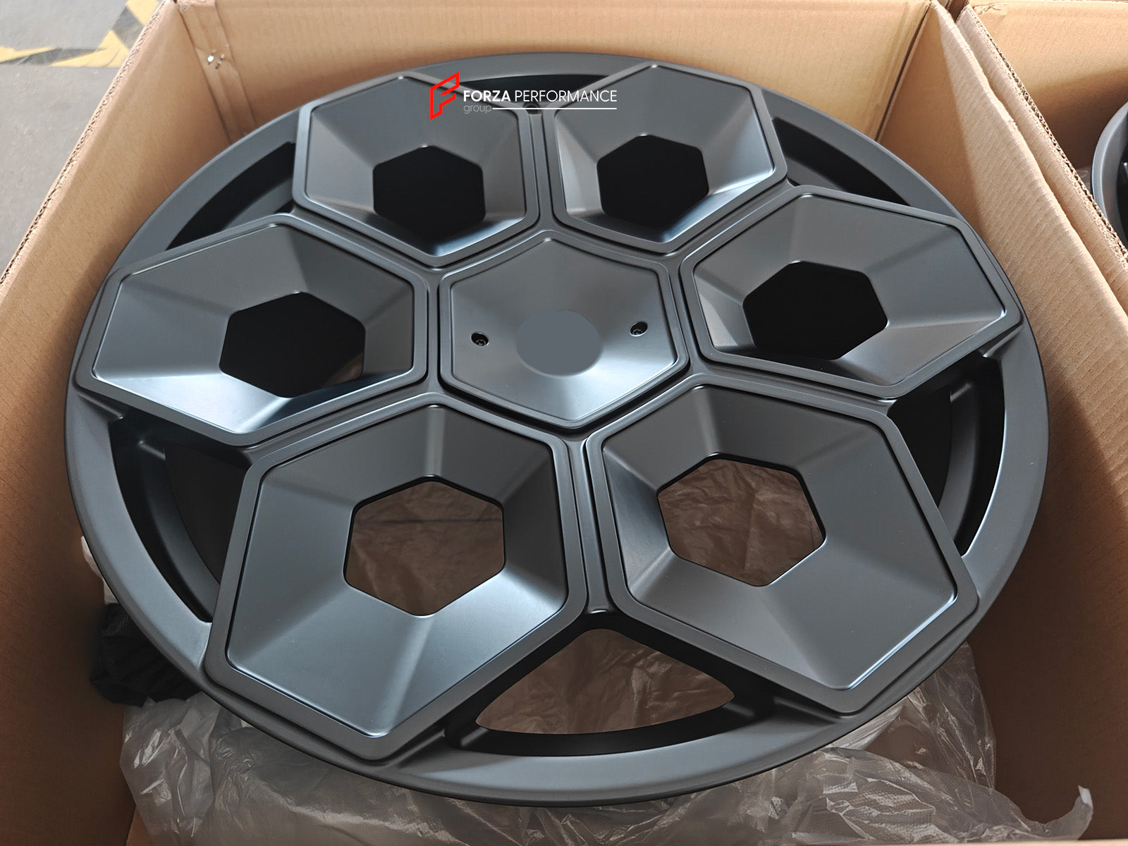 FORZA PERFORMANCE 22 INCH FORGED WHEELS RIMS for TESLA CYBERTRUCK 2023+ custom fit PERFORMANCE CYBRHEX