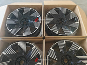 We manufacture premium quality forged wheels rims for BMW 7 SERIES G70 2025 in any design, size, color.
Wheels sizes:
Front: 22 x 9.5 ET 18
Rear: 22 x 10.5 ET 34
Weight: 
Front: 17.3 kg (38.13 lbs)
Rear: 17.6 kg (38.8 lbs)
Finishing: Gloss Black with Machined Face