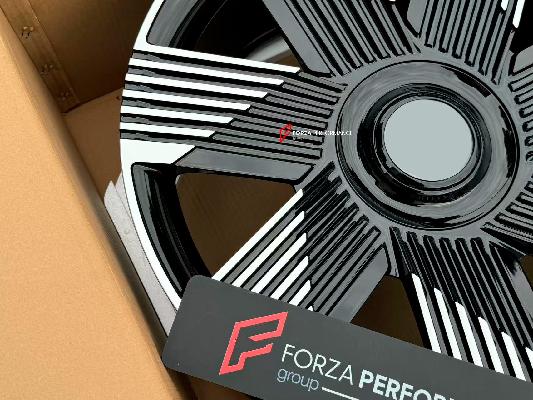 FORZA PERFORMANCE 23 INCH FORGED WHEELS RIMS for ROLLS-ROYCE CULLINAN 2025 custom fit OEM RR STYLE 22