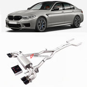 VALVED EXHAUST CATBACK MUFFLER for BMW M5 F90 2018+ (4.4T)