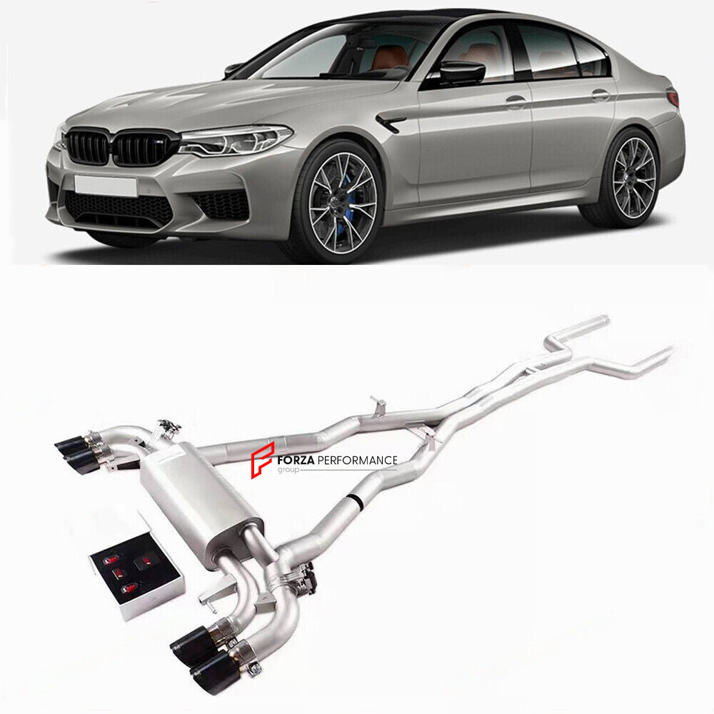 VALVED EXHAUST CATBACK MUFFLER for BMW M5 F90 2018+ (4.4T)