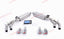 VALVED EXHAUST CATBACK MUFFLER for Mercedes Benz G500 W464 2019+