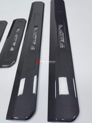 DRY CARBON INTERIOR KIT for LOTUS ELETRE  Set includes:  Front Doors Panel Covers Rear Doors Panel Covers Window Switch Covers Center Console Box Cover Light Frame Control Panel Cover Door Seals