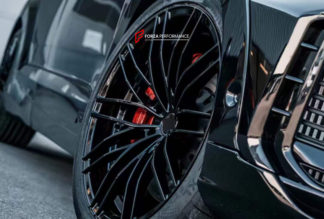 BODY KIT for AUDI Q7 4M FACELIFT 2019 - 2024  Set includes:  Front Lip Inserts Side Skirts Side Fenders Rear Spoiler