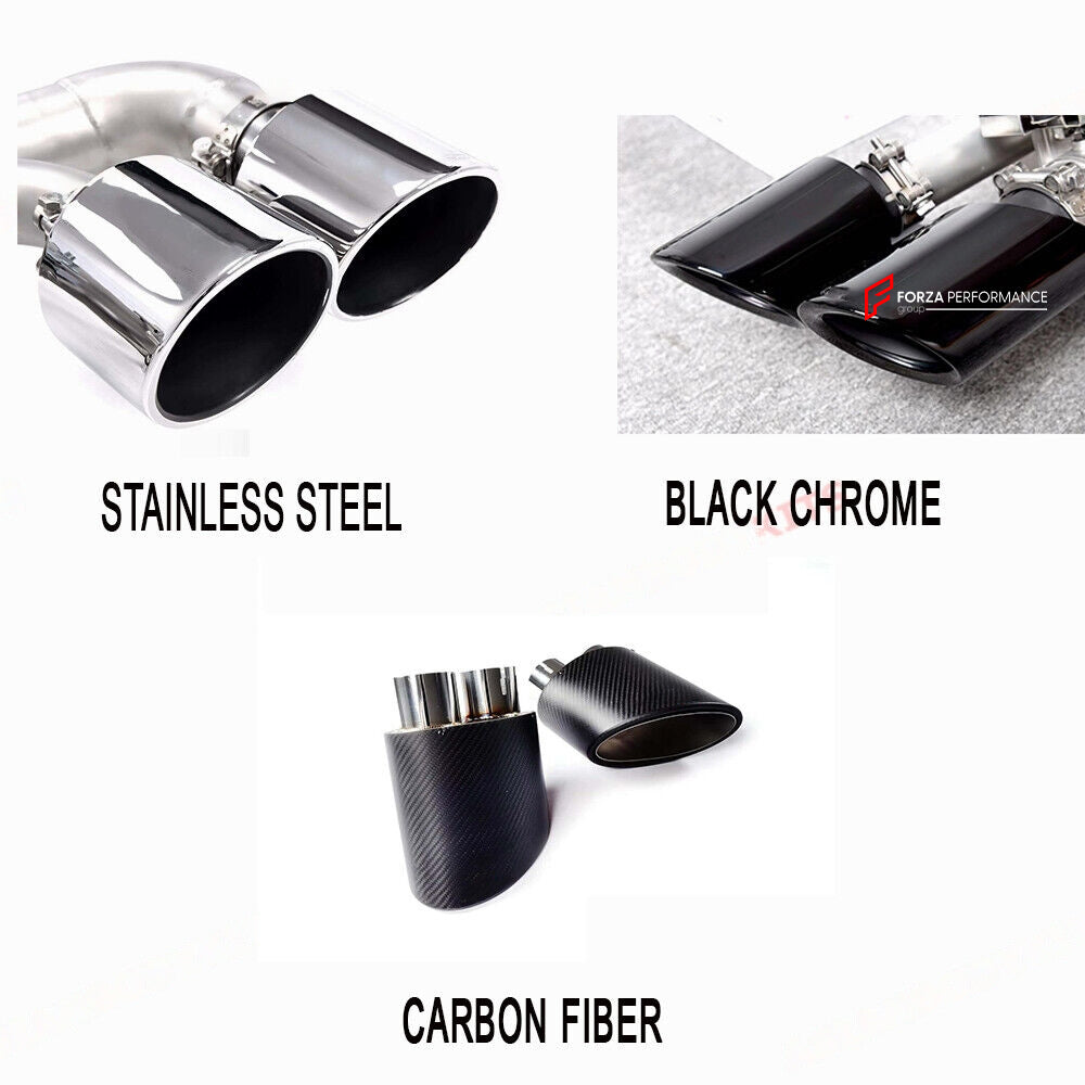 VALVED EXHAUST CATBACK MUFFLER for BMW M5 F90 2018+ (4.4T)