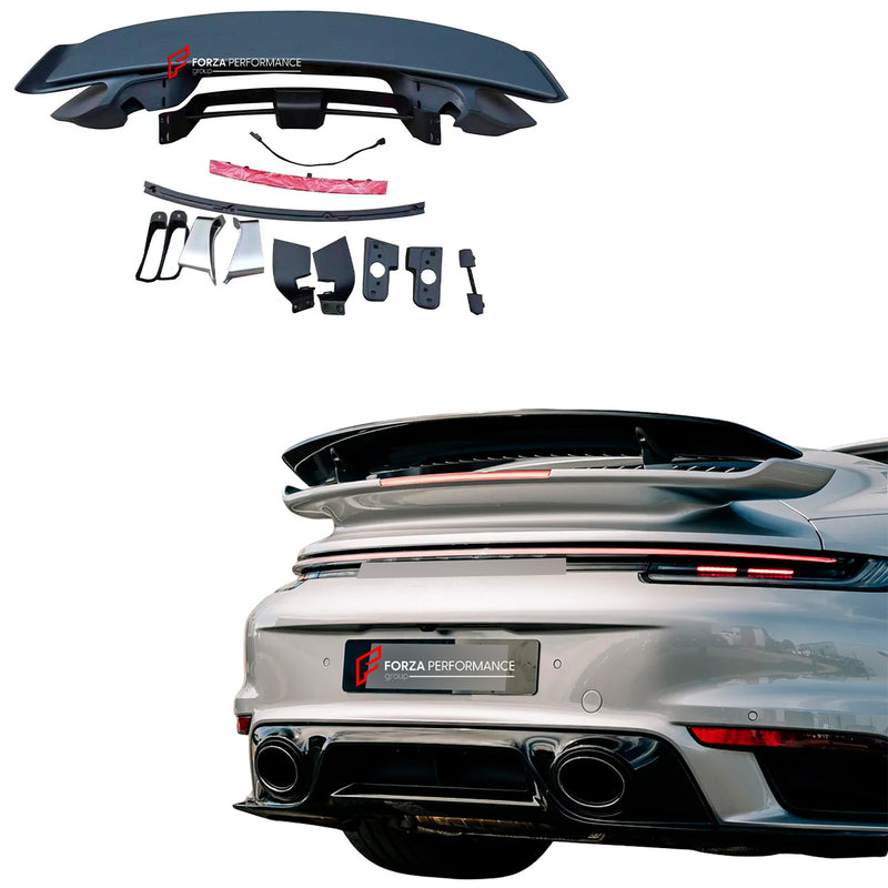 CONVERSION REAR SPOILER for PORSCHE 911 992.1 992.2 CARRERA 2019+ UPGRADE to TURBO S FACELIFT