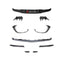 A45S STYLE BODY KIT for MERCEDES-BENZ A-CLASS A45 W177 AMG FACELIFT HATCHBACK 2022+ Set includes: Front Lip Front Canards Fender Flares Rear Spoiler Rear Bumper Air Vent Covers Rear Diffuser
