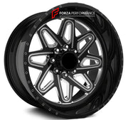 FORGED DUALLY TRUCK FORGED WHEELS RIMS for GMC SIERRA 3500HD DRW GMT900 HD 2011 - 2014