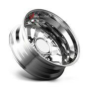 FORGED DUALLY TRUCK FORGED WHEELS RIMS for CHEVROLET SILVERADO 4500HD 5500HD 6500HD DRW MEDIUM DUTY 2019 - PRESENT