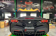 ASSETTO FIORANO DRY CARBON TRUNK SPOILER FOR FERRARI SF90 STRADALE  Set includes:  Trunk Spoiler