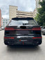RSQ7 STYLE REAR DIFFUSER WITH EXHAUST TIPS for AUDI Q7 4M FACELIFT 2019 - 2024 Set includes: Rear Diffuser Exhaust Tips