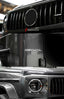 In the photos above you can see an installed Forza Performance Group set of large front brakes for the MERCEDES-BENZ G-CLASS G63 W463A 2018 with 440x40mm / 410x38mm brake discs by 22-inch brake calipers. Material: Carbon Ceramic Current set includes: 4x Brake calipers (10-piston front, 4-piston rear) 2x Front Brake discs 440x40mm 2x Rear Brake discs 410x38mm 4x Brake caliper adapters 4x Brake Pads 4x Brake hoses and installation kits with nipples
