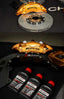In the photos above you can see an installed Forza Performance Group set of large front brakes for the MERCEDES-BENZ G-CLASS G63 W463A 2018 with 440x40mm / 410x38mm brake discs by 22-inch brake calipers. Material: Carbon Ceramic Current set includes: 4x Brake calipers (10-piston front, 4-piston rear) 2x Front Brake discs 440x40mm 2x Rear Brake discs 410x38mm 4x Brake caliper adapters 4x Brake Pads 4x Brake hoses and installation kits with nipples